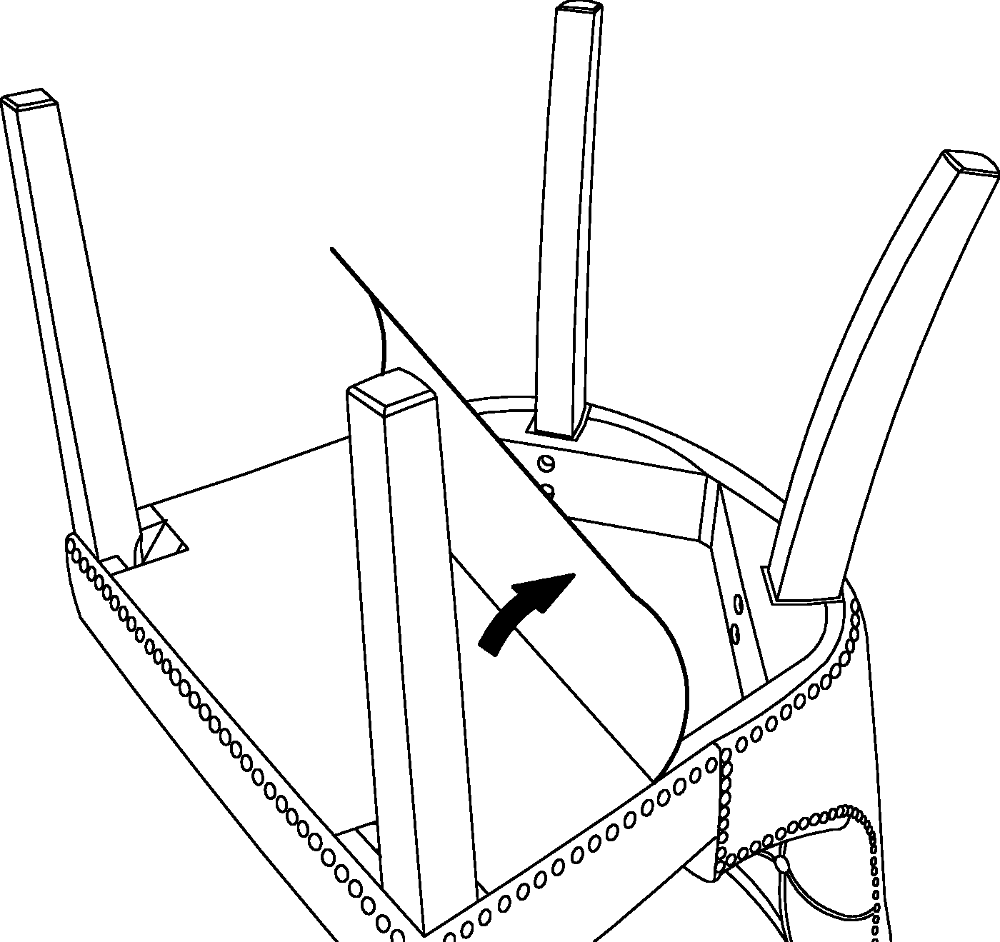 Wesling chair underside