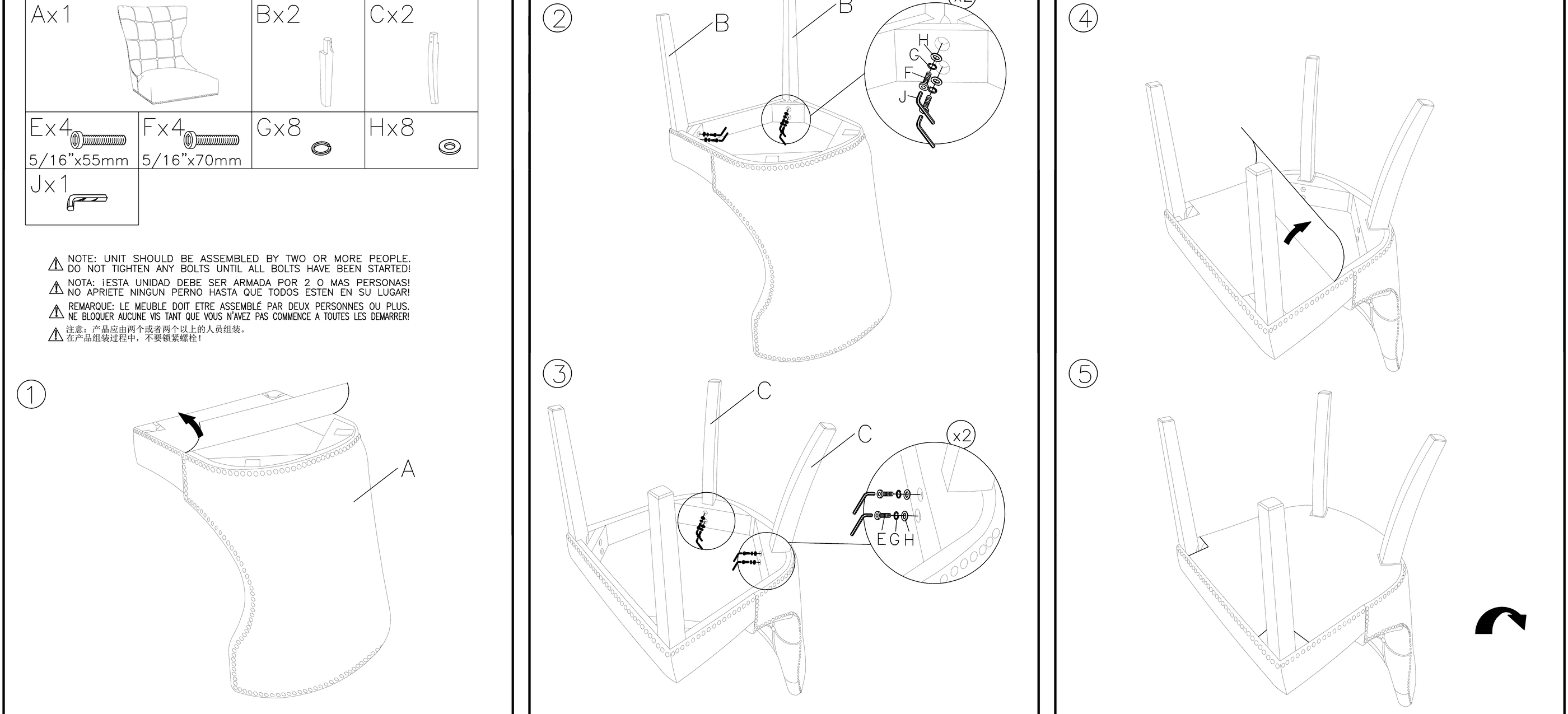 D673-01 parts and assembly steps