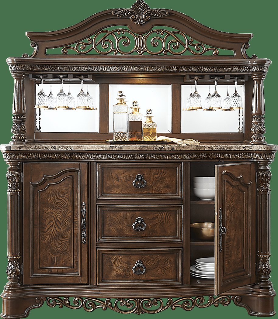 Doors and drawers open