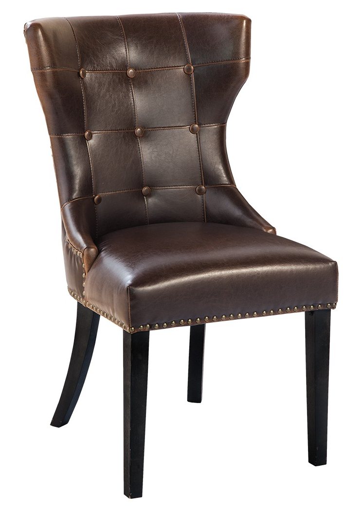 Wesling D673-01 chair, 3/4 front